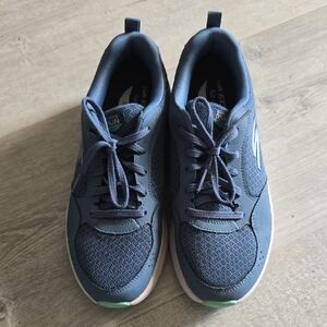 Skechers Men's Dark Blue Athletic Lace-Up Sneakers